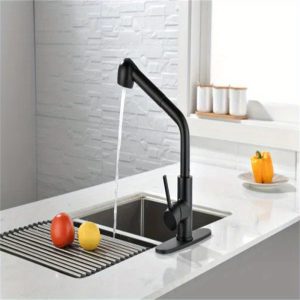 1 PC Kitchen Faucets with Pull Down Sprayer, Single Handle Kitchen Sink Faucet with Pull Out Sprayer